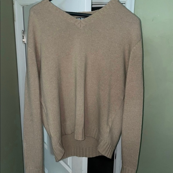 PALM ANGELS CURVED LOGO BLEND KNIT SWEATER - Picture 4 of 7